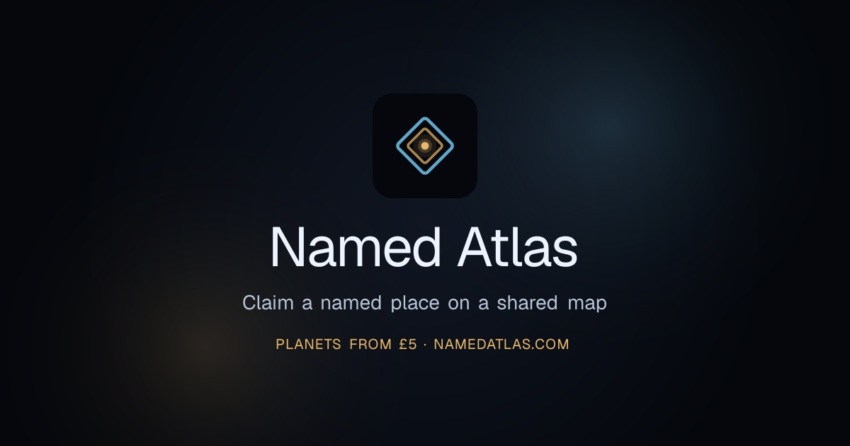 I made a night map where you keep a public name (not a plot, not crypto)